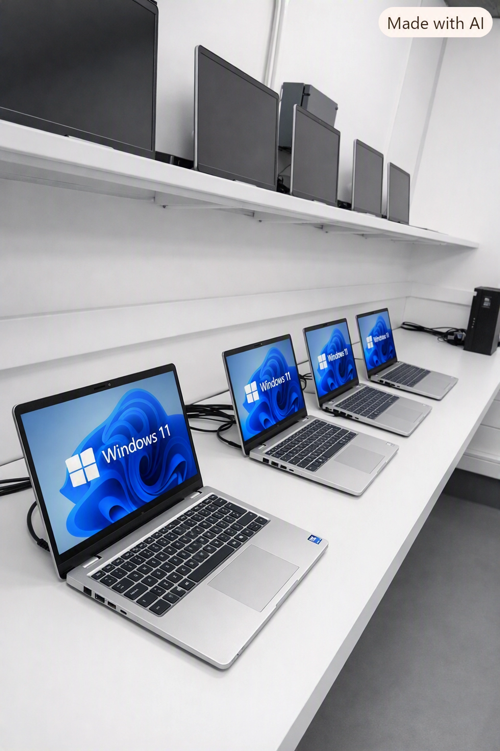 IT professional providing technical support